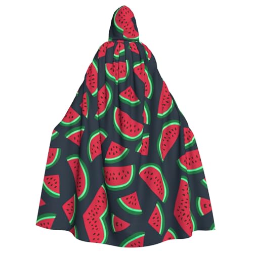 ASFgda Mittelalterlicher Umhang mit Kapuze, roter Wassermelonen-Druck, Renaissance-Umhang, Unisex, mit Kapuze, Halloween, Weihnachten, Kostüme, Party-Umhang ASFgda Mittelalterlicher Umhang mit Kapuze, roter Wassermelonen-Druck, Renaissance-Umhang, Unisex, mit Kapuze, Halloween, Weihnachten, Kostüme, Party-Umhang von ASFgda