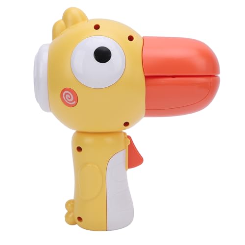 ASHATA Voice Changer Sound Machine, Cartoon Vogel -Sprachwechselgerät, 3 Verschiedene Soundeffekte, Elektrische Megaphone Bullhorn Voice Changer für Streiche (Yellow) von ASHATA