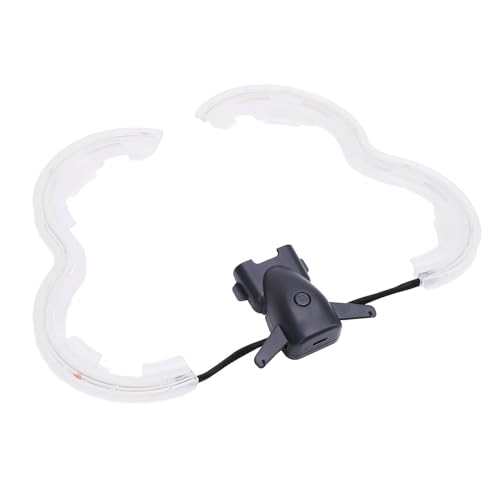 Für Avata 2 Propeller Guard Protector, RGB Bunte Propellerschutz Stoßfänger Für Avata 2, Lampenschatten Anti Kollisionsschutzbedeckungsring, Typ C Ladung von ASHATA