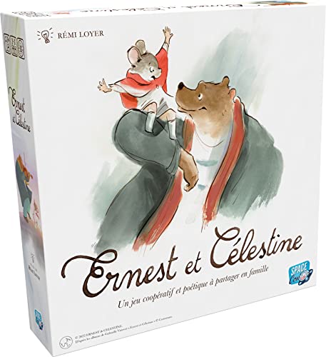 Raumkuh | Ernest & Célestine | Brettspiel | Ab 4 Jahren | 2 Spieler | 15 Minuten von Space Cowboys