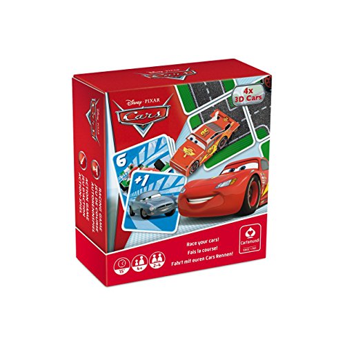 ASS Altenburger 22501639 - Disney Pixar Cars, 2 in 1 Game Box, Reisespiel von ASS