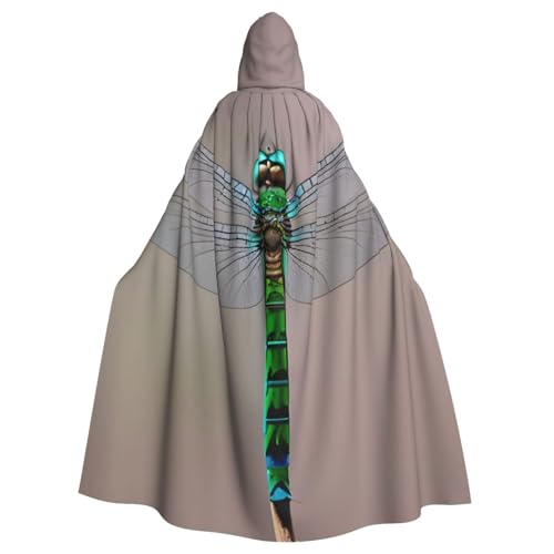 ASSORT Dragonfly Uni Erwachsene Umhang Kapuzenumhang Hexe Robe für Halloween, Cosplay und Vampirparty von ASSORT