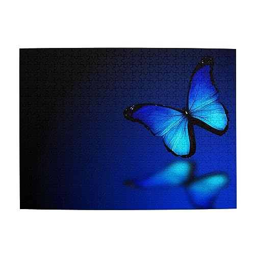 Schmetterling Druck Jigsaw Personalisierte Puzzle Holzpuzzle Lustiges Puzzle 500 Teile für Erwachsene Geburtstag von ASmeir