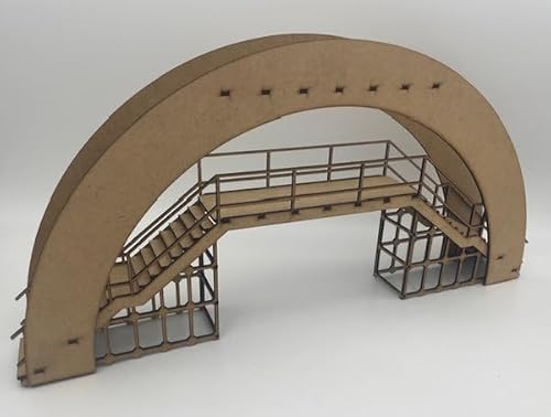 220027 Slotcar Brücke Reifen für 2 Fahrspuren von AT-BA Modellbau