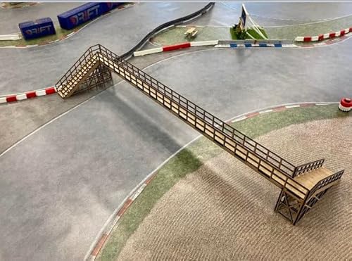 220045 Slotcar Brücke S-Form 750mm von AT-BA Modellbau