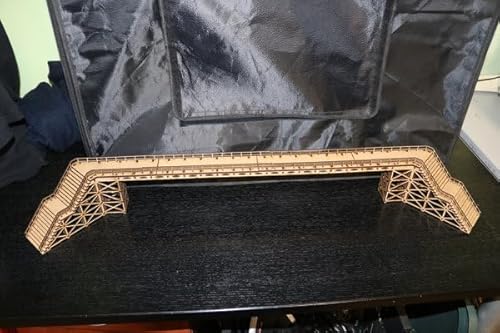 220157 Slotcar Brücke 4 Fahrspuren von AT-BA Modellbau