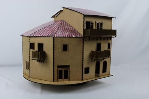 AT-BA Modellbau 220129 Slotcar Deko Targa Florio Gebäude von AT-BA Modellbau