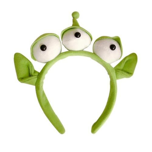 ATAYOU Drei-Augen Monster Plüsch Stirnband für Karneval Fasching Fastnacht holloween Cosplay Kostüm damen von ATAYOU