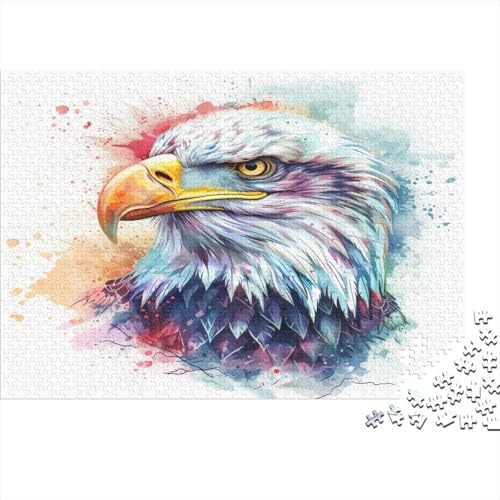 Adler Puzzle 1000 Teile Erwachsener Kniffel Spaß Für Die Ganze Familie - Abwechslungsreiche 1000 Puzzleteilige Motive Puzzlespiel Erwachsene, Puzzel 1000pcs (75x50cm) von ATBNBNUIE