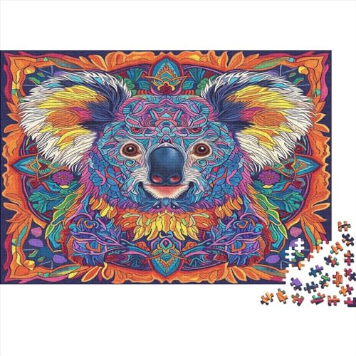 Art KoalaCity in Italy 1000 Stück Puzzles Für Erwachsene Teenager Stress Abbauen Familien-Puzzlespiel Mit Poster in 1000-teiliges Puzzle Kinder Lernspiel Spielzeug Geschenk Puzzel 1000pcs (75x50cm) von ATBNBNUIE