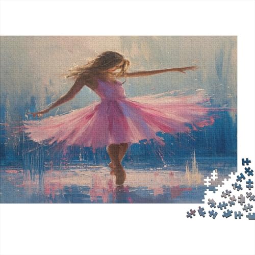 Balletttanz Puzzle 1000 Teile Puzzle Für Erwachsene Und Kinder Ab 14 Jahren Puzzel 1000pcs (75x50cm) von ATBNBNUIE