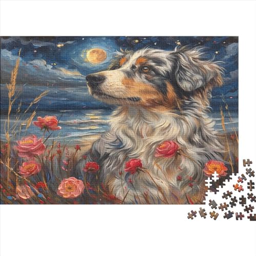 Bernese Mountain Hund Puzzle 1000 Teile,Puzzle Für Erwachsene, Impossible Puzzle, GesKükenlichkeitsspiel Für Die Ganze Familie,Puzzle Legespiel- Erwachsenenpuzzle Puzzel 1000pcs (75x50cm) von ATBNBNUIE