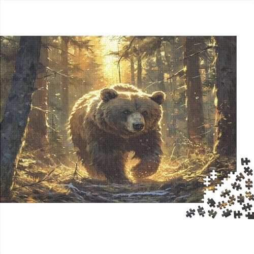 Brown Bär 1000 Stück Puzzle Für Erwachsene 1000 Stück Puzzle Für Erwachsene-Crazy Süßigkeiten-1000 Stück Puzzle Große Puzzles Kinder Lernspiel Spielzeug Geschenk Puzzel 1000pcs (75x5 von ATBNBNUIE