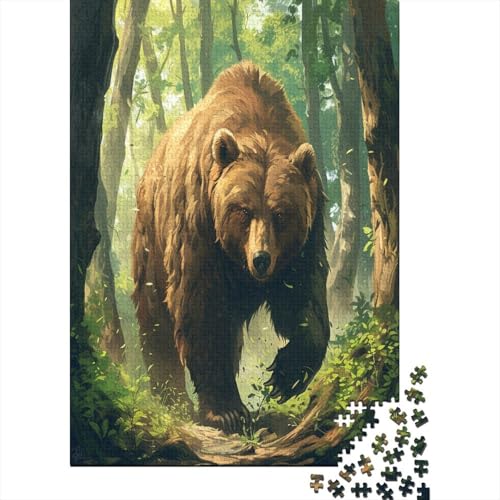 Brown Bär Puzzle 1000 Teile Erwachsener Kniffel Spaß Für Die Ganze Familie - Abwechslungsreiche 1000 Puzzleteilige Motive Puzzle Erwachsene, Puzzel 1000pcs (75x50cm) von ATBNBNUIE