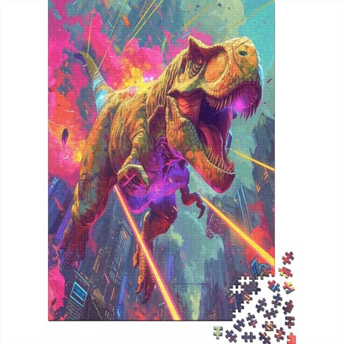 Dinosaurier Puzzle 1000 Teile Erwachsener Kniffel Spaß Für Die Ganze Familie - Abwechslungsreiche 1000 Puzzleteilige Motive Puzzle Erwachsene, Puzzel 1000pcs (75x50cm) von ATBNBNUIE