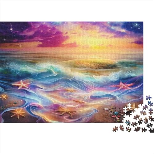 Dream Strand Puzzle 1000 Teile Erwachsener Kniffel Spaß Für Die Ganze Familie - Abwechslungsreiche 1000 Puzzleteilige Motive Puzzlespiel Erwachsene, Puzzel 1000pcs (75x50cm) von ATBNBNUIE