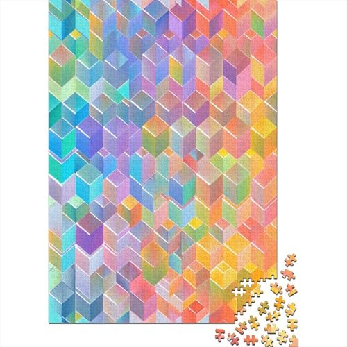 Farbige Bausteine Puzzle 1000 Teile Für Erwachsene Und Kinder Ab 14 Jahren Für Stressabbauer Puzzel 1000pcs (75x50cm) von ATBNBNUIE