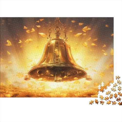 Glocke Puzzle 1000 Teile Erwachsener Kniffel Spaß Für Die Ganze Familie - Abwechslungsreiche 1000 Puzzleteilige Motive Puzzlespiel Erwachsene, Puzzel 1000pcs (75x50cm) von ATBNBNUIE