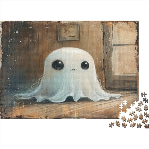 Halloween Geister und Monster Puzzle 1000 Teile,Puzzle Für Erwachsene, Impossible Puzzle, Geschicklichkeitsspiel Für Die Ganze Familie,Puzzle Legespiel- Erwachsenenpuzzle Puzzel 1000pcs (75x50cm) von ATBNBNUIE