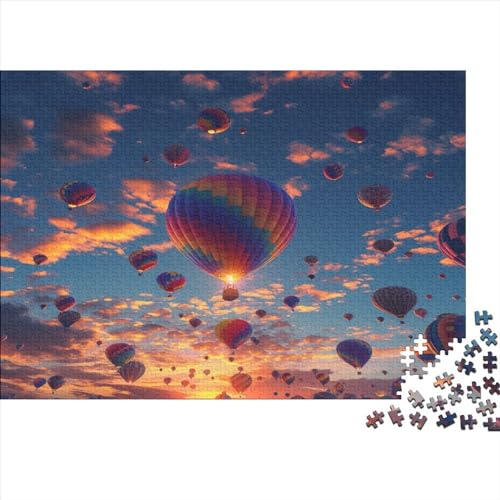 Heißluftballon 1000 Stück Puzzle Für Erwachsene 1000 Stück Puzzle Für Erwachsene-Crazy Süßigkeiten-1000 Stück Puzzle Große Puzzles Kinder Lernspiel Spielzeug Geschenk Puzzel 1000pcs von ATBNBNUIE