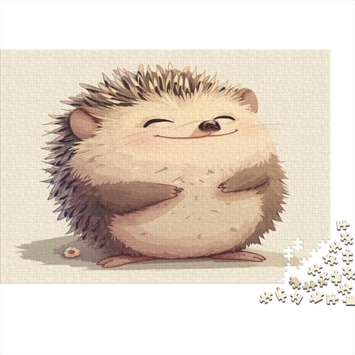 Igel Puzzle 1000 Teile Erwachsener Kniffel Spaß Für Die Ganze Familie - Abwechslungsreiche 1000 Puzzleteilige Motive Puzzlespiel Erwachsene, Puzzel 1000pcs (75x50cm) von ATBNBNUIE