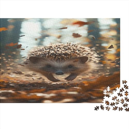 Igel Puzzle 1000 Teile Puzzle Für Erwachsene Und Kinder Ab 14 Jahren Puzzel 1000pcs (75x50cm) von ATBNBNUIE