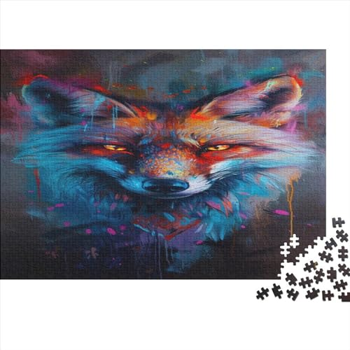 Jungle Fuchs Puzzle 1000 Teile Puzzle Für Erwachsene Und Kinder Ab 14 Jahren,Puzzlespiel Erwachsenen Puzzlespiel Puzzel 1000pcs (75x50cm) von ATBNBNUIE