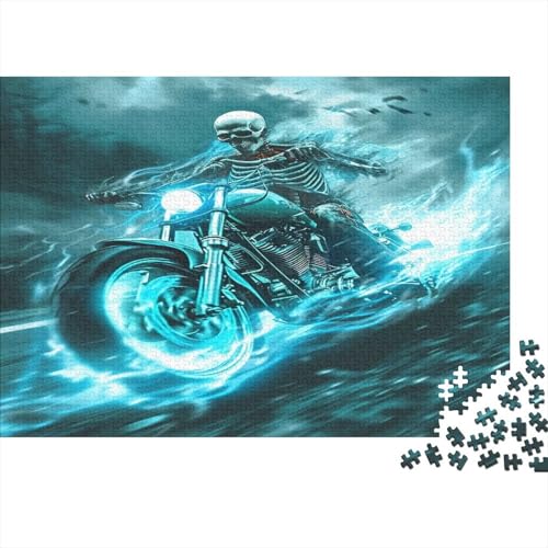 Kreuz-Country Motorcycle Puzzle 1000 Teile,Puzzle Für Erwachsene, Impossible Puzzle, Geschicklichkeitsspiel Für Die Ganze Familie,Puzzle Legespiel- Erwachsenenpuzzle Puzzel 1000pcs (75x50cm) von ATBNBNUIE