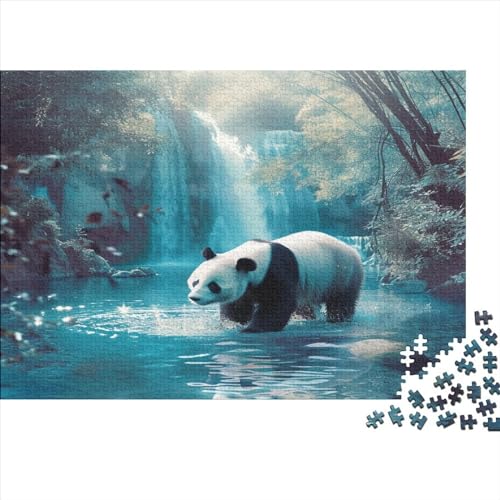 Panda Puzzle 1000 Teile Erwachsener Kniffel Spaß Für Die Ganze Familie - Abwechslungsreiche 1000 Puzzleteilige Motive Puzzle Erwachsene, Puzzel 1000pcs (75x50cm) von ATBNBNUIE