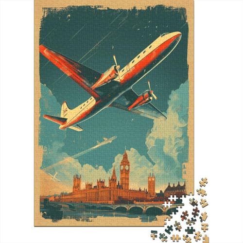 Passenger Luftfahrzeuge Puzzle 1000 Teile Puzzle Für Erwachsene Und Kinder Ab 14 Jahren Puzzel 1000pcs (75x50cm) von ATBNBNUIE