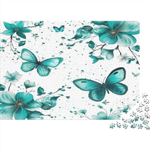 Schmetterling Puzzle 1000 Teile Erwachsener Kniffel Spaß Für Die Ganze Familie - Abwechslungsreiche 1000 Puzzleteilige Motive Puzzlespiel Erwachsene, Puzzel 1000pcs (75x50cm) von ATBNBNUIE