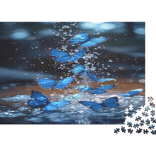 Schmetterling Puzzlespiel 1000 Teile, Puzzle Erwachsene 1000 Teile, Impossible Puzzle Geschicklichkeitsspiel Für Die Ganze Familie, Puzzle Erwachsene 1000 Teile Puzzel 1000pcs (75x50cm) von ATBNBNUIE