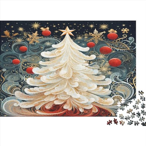 Weihnachtsbaum Puzzle 1000 Teile Erwachsener Kniffel Spaß Für Die Ganze Familie - Abwechslungsreiche 1000 Puzzleteilige Motive Puzzlespiel Erwachsene, Puzzel 1000pcs (75x50cm) von ATBNBNUIE