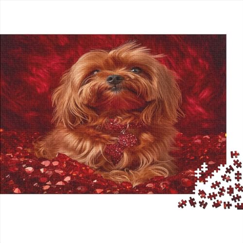 Xishi Hund Puzzlespiel 1000 Teile Puzzles Für Erwachsene Lernspiel Herausforderung Spielzeug 1000 Teile Puzzles Für Erwachsene Kinder Erwachsenen Puzzlespiel Puzzel 1000pcs (75x50cm) von ATBNBNUIE