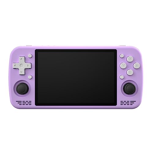 ATHUAH ATHUAH KTR1 G99 Android-Handheld-Spielkonsole, 6 G + 128 G, Retro-Arcade, 11,4 cm IPS-Bildschirm, Mini-Retro-Handheld-Spielkonsole für Kinder und Erwachsene, Violett von ATHUAH