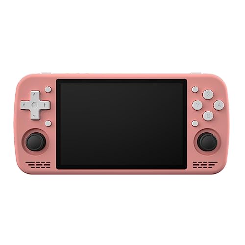 ATHUAH ATHUAH KTR1 G99 Android-Handheld-Spielkonsole, 6 G + 128 G Retro-Arcade, 11,4 cm IPS-Bildschirm, Mini-Retro-Handheld-Spielkonsole für Kinder und Erwachsene, Rosa von ATHUAH