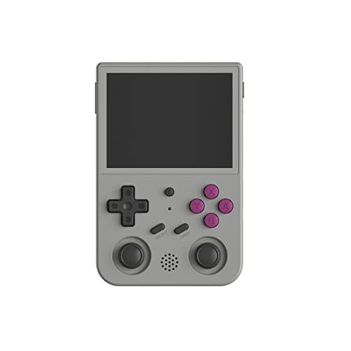 ATHUAH RG353V Handheld-Spielekonsole, integrierte 25000 Spiele, 16 G + 128 G Retro-Arcade für Kinder und Erwachsene, 8,9 cm tragbare Spielkonsole, doppelte TF-Karte, unterstützt 5G WIFI/Bluetooth, von ATHUAH