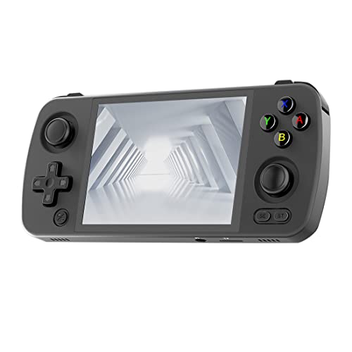 ATHUAH RG405M Handheld Spielkonsole Eingebaute 4000 Spiele, 4 Zoll HD IPS Retro Arcade Video Gaming Konsole Unterstützung WiFi, Bluetooth, 256G TF-Karte 4000mAh Akku, T618 64-Bit Aluminiumkörper von ATHUAH