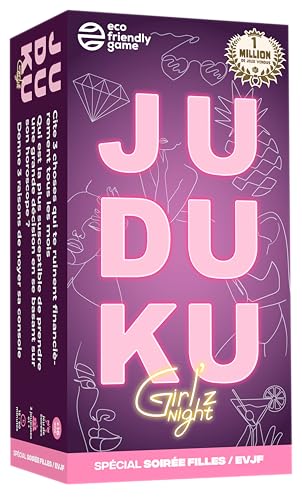 JUDUKU Brettspiele Girl'z Night – EVJF Spiele – Bride to be – Zubehör EVJF – Geschenkidee EVJF – Junggesellschaftsspiel von ATM Gaming