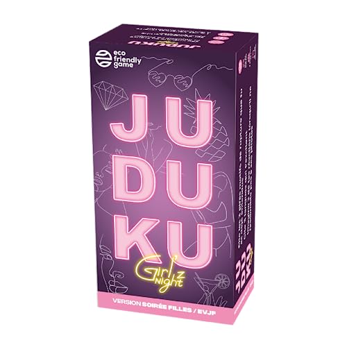 JUDUKU Brettspiele Girl'z Night – EVJF Spiele – Bride to be – Zubehör EVJF – Geschenkidee EVJF – Junggesellschaftsspiel von ATM Gaming