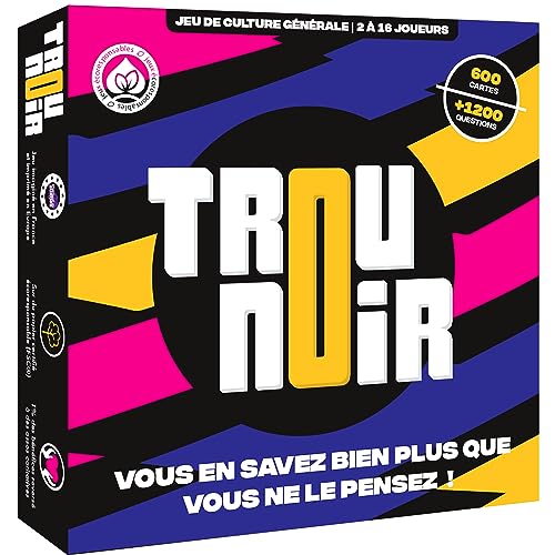 Trou Noir - Jeu de Societe - Jeu d'ambiance et de Stratégie - Quiz Culture Générale Entre Amis ou en Famille - Jeu de Société Adulte - Jeu de Cartes dès 14 Ans von ATM Gaming