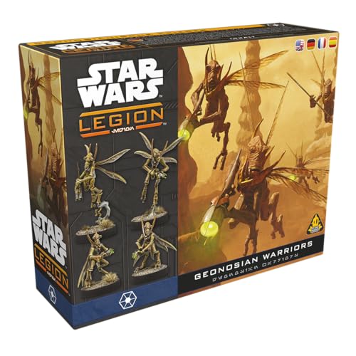 Atomic Mass Games, Star Wars: Legion – Geonosian Warriors (Geonosianische Krieger), Einheit-Erweiterung, Tabletop, 2 Spieler, ab 14+ Jahren, 120-180 Minuten, Deutsch, Mehrsprachig von ATOMIC MASS GAMES