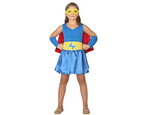 Atosa 39479 Supergirl, Kostüm, girls, 128 cm von ATOSA