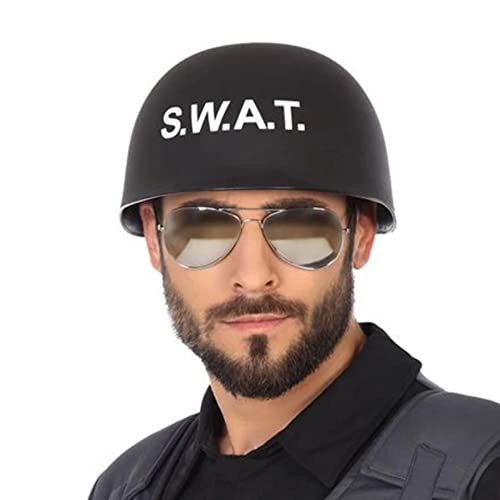 ATOSA 49371 Helm S.W.A.T, Schwarz, Unisex – Erwachsene von ATOSA