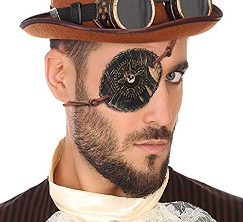 ATOSA 56330 Augenklappe Steampunk, Unisex – Erwachsene, Braun von ATOSA