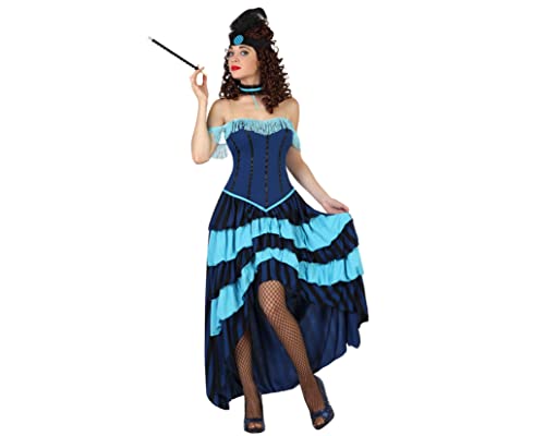 ATOSA costume cabaret blue M von ATOSA