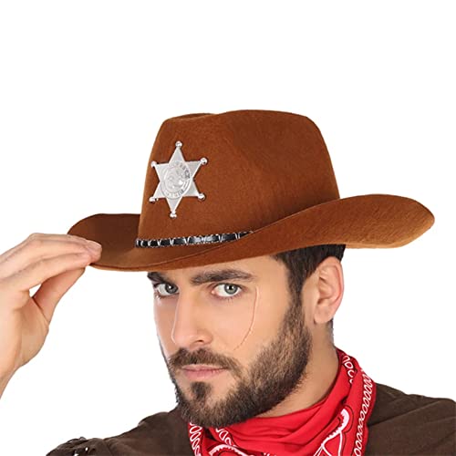 Atosa 59085 Hut Cowboy, Braun, Unisex – Erwachsene von ATOSA