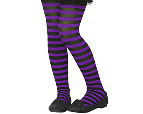 ATOSA 59297 Strumpfhose Lila/Schwarz, für Kinder, Einheitsgröße, Unisex – Erwachsene von ATOSA