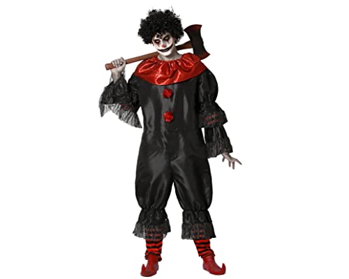 ATOSA black adult diabolic clown costume M von ATOSA