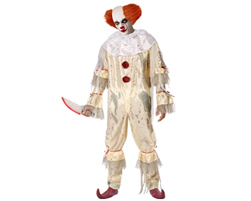 ATOSA costume clown man adult beige M von ATOSA